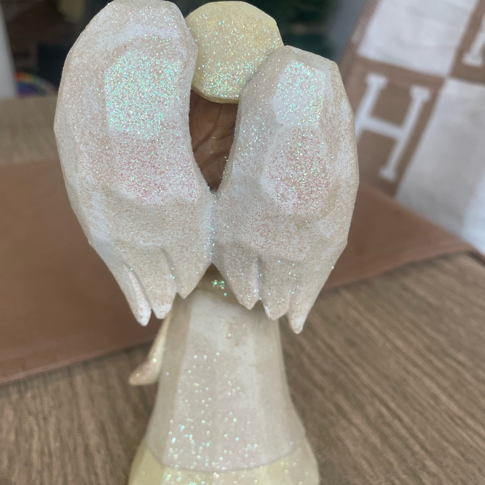 2004 Foundations by Enesco APRIL birthday angel - Picture 5 of 5